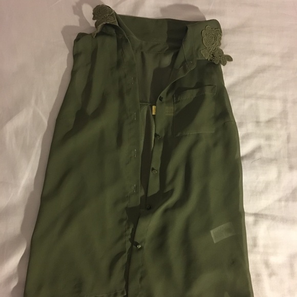 Button Up Blouse - Picture 1 of 3